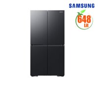Tủ lạnh Samsung Inverter 4 cánh 648L RF59C766FB1/SV. Quầy bar mini. Đá rơi. làm lạnh và đông đá nhanh. Màu đen.