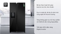 Tủ lạnh Samsung Inverter 635 lít Side By Side RS64R53012C/SV