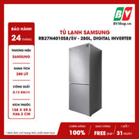 Tủ lạnh Samsung RB27N4010S8/SV – 280 Lít, Digital Inverter