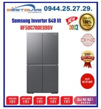 Tủ lạnh Samsung RF59C700ES9SV Inverter 649 lít Multi Door