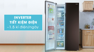 Tủ lạnh Samsung Inverter 538 lít RS552NRUA9M/SV