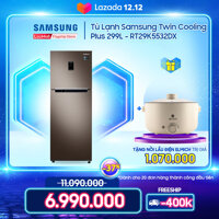 Tủ lạnh Samsung Twin Cooling Plus 299L - RT29K5532DX [bonus]