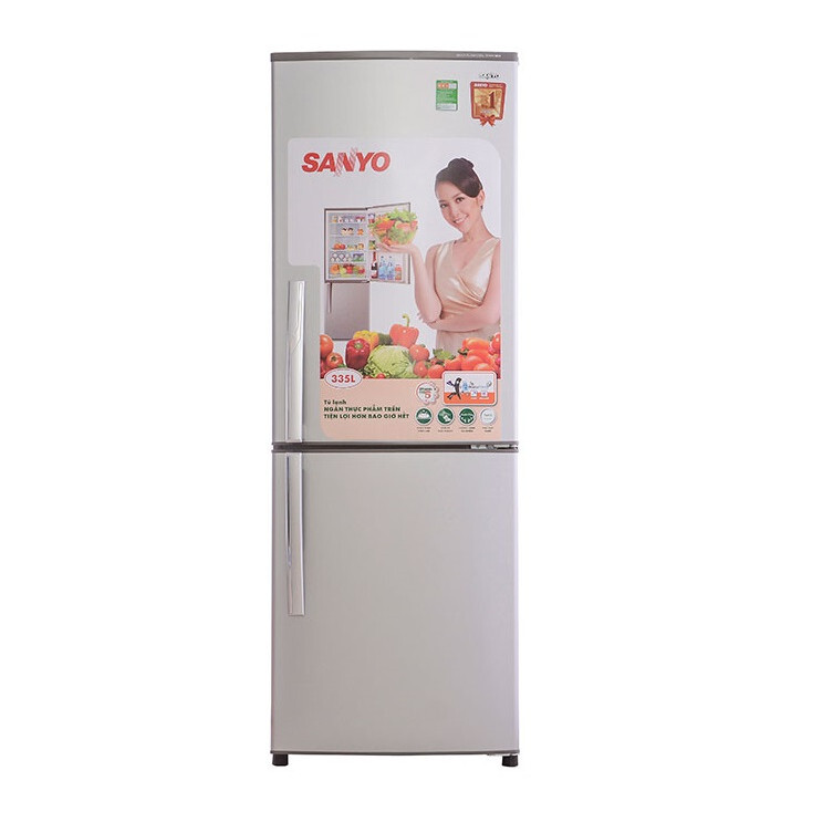 Tủ lạnh Sanyo 335 lít SR-345RB(SS)