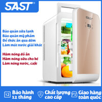 Tủ lạnh SAST ST-20L MINI - Màn hình cảm ứng - Hiển thị nhiệt độ -Làm lạnh và hâm nóng - Dùng trong nhà và ô tô