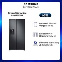 Tủ lạnh SBS Samsung Inverter 617 lít RS64R5301B4/SV - Miễn phí giao + lắp Hà Nội