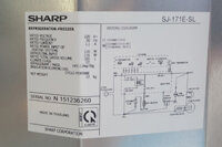 Tủ lạnh Sharp 165 lít SJ-171E-SL