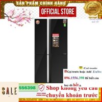 Tủ lạnh Sharp 4 cánh màu gương đen SJ-FX688VG-BK- Mới Chính Hãng . SALE||