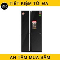 Tủ lạnh Sharp 605 lít Inverter SJ-FX688VG-BK