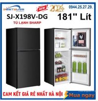 Tủ lạnh Sharp Inverter 181 lít SJ-X198V-DG Mới 2024