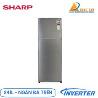 Tủ lạnh Sharp Inverter 241 Lít SJ-X251E-SL
