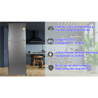 Tủ lạnh Sharp Inverter 315 lít SJ-X346E-SL 2020 - THÁI LAN