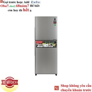 Tủ lạnh Sharp Inverter 352 lít SJ-XP352AE