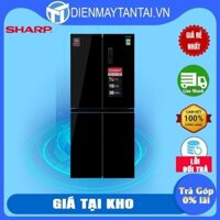 Tu lanh Sharp Inverter 362 lít SJ-FX420VG-BK - Hàng chính hãng chỉ giao HCM