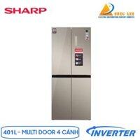 Tủ lạnh Sharp Inverter 401 lít SJ-FXP480VGCH