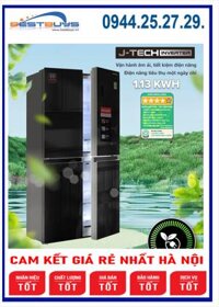 Tủ lạnh Sharp Inverter 401 lít SJ-FXP480VG-BK