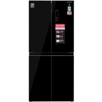 Tủ Lạnh Sharp Inverter 420 Lít SJ-FX420VG-BK 4 Cánh - Hàng chính hãng chỉ giao HCM