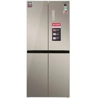Tủ lạnh Sharp Inverter 473 lít Multi Door SJ-FXP480VG-CH- Gương Mờ màu Vàng