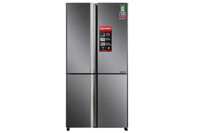 Tủ lạnh Sharp Inverter 572L 4 cửa CÓ NGĂN CẤP ĐÔNG MỀM SJ-FX640V-SL  Mới 2021
