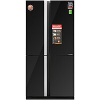 Tủ lạnh Sharp Inverter 605 lít SJ-FX688VG-BK ( New 2019 )