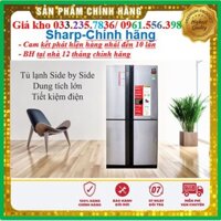 Tủ Lạnh Sharp Inverter SJ-FX680V-WH 678 Lít- Đập Hộp 100%