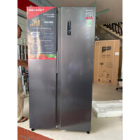 TỦ LẠNH SHARP SBS 2 CÁNH INVESTER 563L SJ-SBX530V-DS ( HÀNG MỚI 100% - BH CHÍNH HÃNG 2 NĂM TẠI NHÀ TRÊN TOÀN QUỐC)