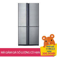 Tủ lạnh Sharp SJ-FX630V-ST, 626 lít, Inverter  (Màu ngẫu nhiên)