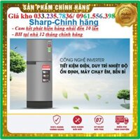 Tủ Lạnh Sharp SJ-X176E-SL 165 Lít- Mới Chính Hãng 100%