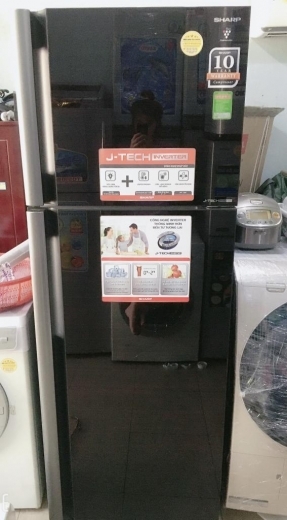 Tủ lạnh Sharp Inverter 394 lít SJ-XP430PG-BK/SL