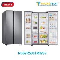 Tủ lạnh Side by side 680L Samsung RS62R5001M9/SV Digital Inverter, MODEL MỚI 2019
