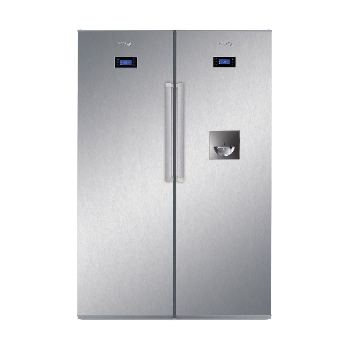 Tủ lạnh Fagor 350 lít ZFK1745X + FFK1674XW