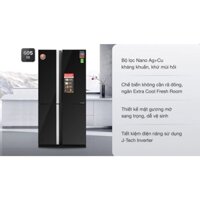 Tủ lạnh Side by side Sharp SJ-FX420V-DS | SJ-FX420VG-CH -- Chỉ giao tại Hà Nội -- - Mới Chính Hãng