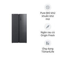 Tủ lạnh Side by Side Toshiba ORIGIN Inverter 555 lít GR-RS696WI-PMV(60)-AG