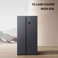 Tủ lạnh Side by Side Xiaomi Mijia 610L – Siêu tiết kiệm điện, 20 ngăn chứa, kháng khuẩn 99,99%