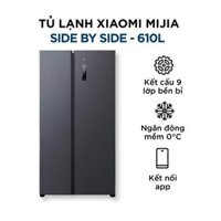 Tủ lạnh Side by Side Xiaomi Mijia 610L – Thiết kế 20 ngăn linh hoạt
