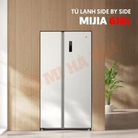 Tủ lạnh side by side Xiaomi Mijia 616L (Trắng) – Có ion khử khuẩn, cấp đông nhanh chóng