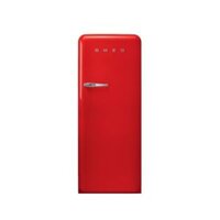 TỦ LẠNH SMEG, CỬA ĐƠN, ĐỘC LẬP, CỬA MỞ PHẢI, MÀU ĐỎ, 50’S STYLE FAB28RRD3 536.14.237