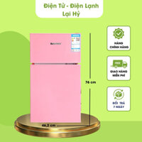 Tủ Lạnh SNOWSE 42 LÍT SIÊU ĐẸP, tủ lạnh nhanh giúp làm đá, trữ sữa, trữ thực phẩm, tủ hoạt động êm ái, bảo hành 1 năm