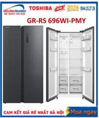 Tủ Lạnh Toshiba 620L Side By Side Inverter GR-RS696WI-PMY(06) Mới 2024