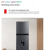 Tủ lạnh Toshiba Inverter 249 lít GR-RT325WE-PMV(06)-MG - Inverter - Ngăn đông mềm - Hàng chính hãng bảo hành 2 năm