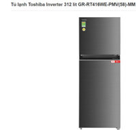 Tủ lạnh Toshiba Inverter 312 lít GR-RT416WE-PMV(58)-MM ĐIỆN MÁY PRO Giá rẻ nhất Miền bắc