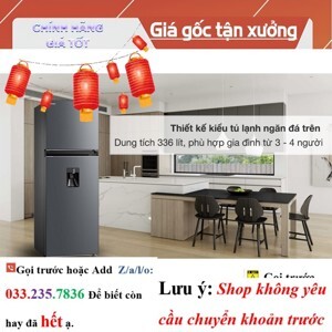 Tủ lạnh Toshiba Inverter 366 lít GR-RT435WEA-PMV(06)-MG