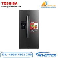 Tủ lạnh Toshiba Inverter 493 lít GR-RS637WE-PMW(06)-MG