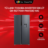 Tủ lạnh Toshiba Inverter Side By Side 596 lít GR-RS775WI-PMV(06)-MG
