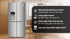 Tủ lạnh Whirlpool 4 cửa Inverter WFQ590WSSV 592 Lít