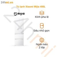 Tủ lạnh Xiaomi Mijia 400L – Thiết kế 3 cửa kiểu Ý, kính pha lê, tiết kiệm điện
