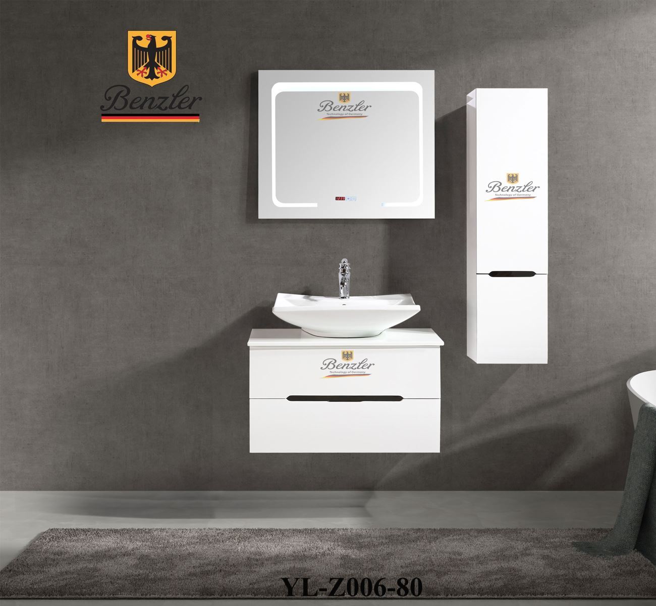 Tủ lavabo cao cấp Benzler YL-Z006-80