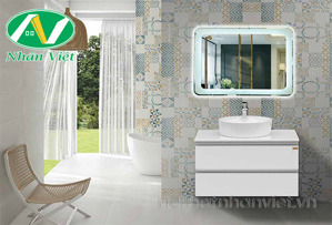 Tủ lavabo gương led cảm ứng Roland LB19