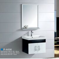 Tủ lavabo inox P-A006