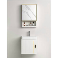 TỦ LAVABO NHẬP KHẨU TREO TƯỜNG, TỦ KỆ LAVABO NHỎ GỌN TIỆN NGHI THƯƠNG HIỆU LARTO THÁI LAN.
