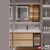 Tủ Lavabo Phòng Tắm Nhựa PVC Gương LED MTTN-7868VG
